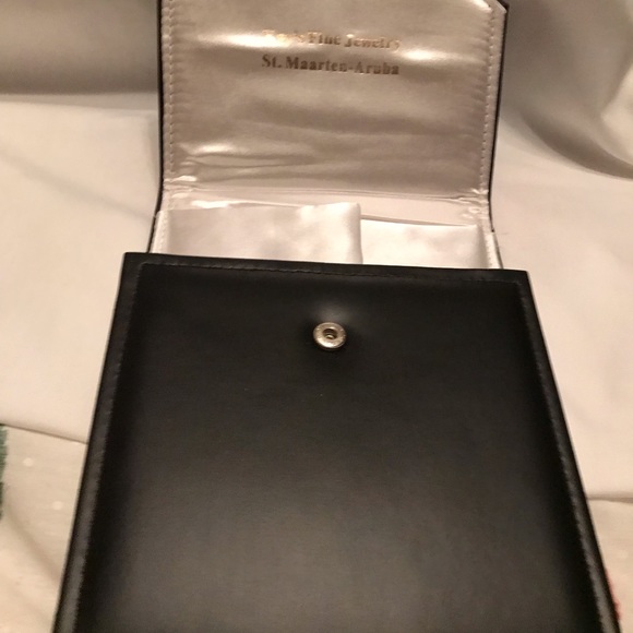 Blue Topaz & Diamond Pendant Necklace and Chain - Picture 5 of 7